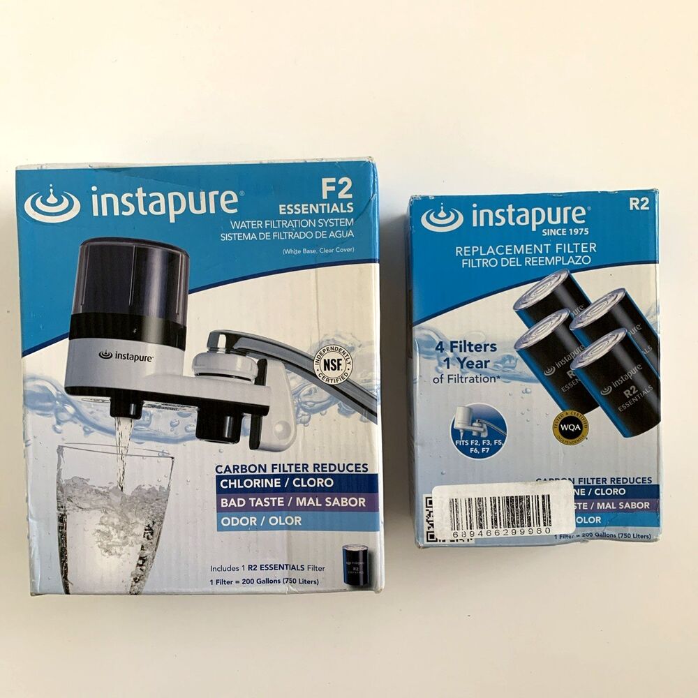 Instapure F2 Water Filtration System Faucet Attachment R2 Replacement Filter